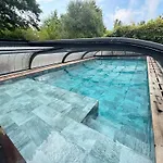 Maison 4 Avec Piscine Et Jardin Proche - Fr-1-197-625 Feriehus Sainte-Foy (Vendee)
